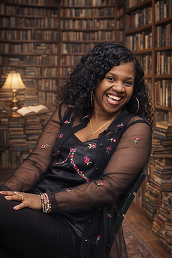 Portrait of author Dezarita Dashai, known as Mz. Dezy